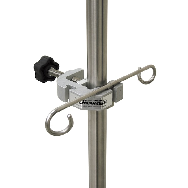 Super Clamp W/ 1/4"-32 to 1/4"-32 Thread Screw Converter W/ Stat Hange